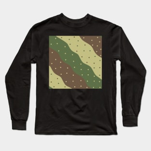 Texture similar to German WW2 tank camouflage Long Sleeve T-Shirt